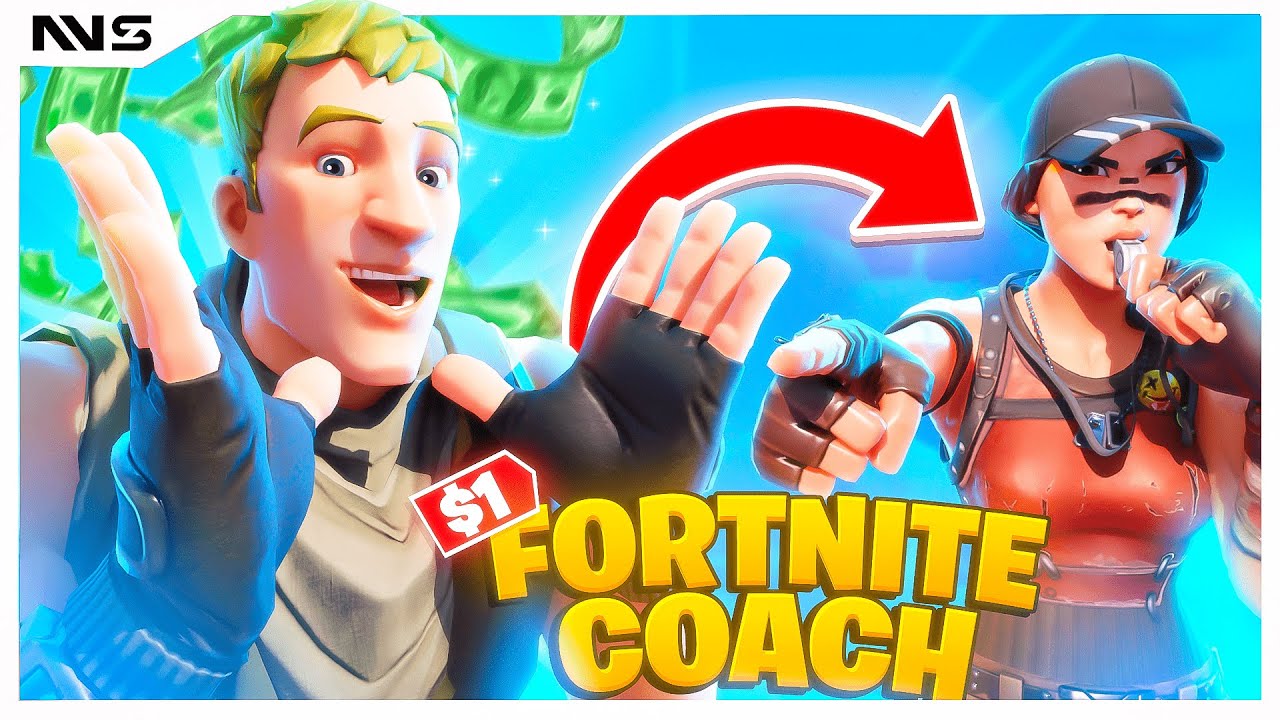 he hired a $1 fortnite coach