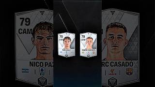 Marc Casado Vs Nico Paz FiFA Mobile Cards