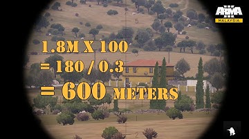 ARMA 3: Ranging with the vanilla binoculars tutorial