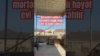Sarayda 4 sotda 2 mərtəbə 4 otaqlı həyət evi 55 minə satılır. #sarayqəsəbəsi #heyetevi Sarayda 4 sotda 2 mərtəbə 4 otaqlı həyət evi 55 minə satılır. #sarayqəsəbəsi #heyetevi