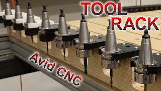 CNC Build Ep 6: Automatic Tool Changer Rack / Tool Stations - DIY Wood ATC Tool Rack for Cheap