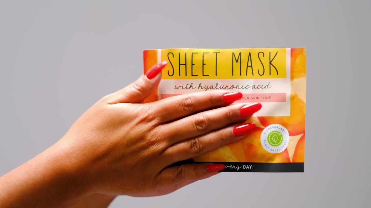 How to use the Vitamin C Sheet Mask
