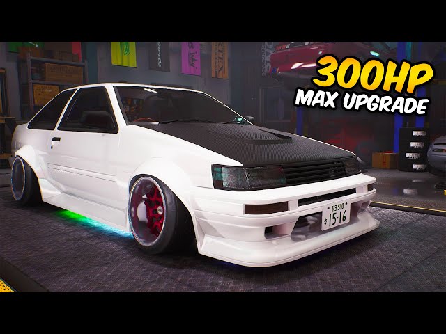 JDM: Japanese Drift Master - 300HP+ TOYOTA AE86 Customization
