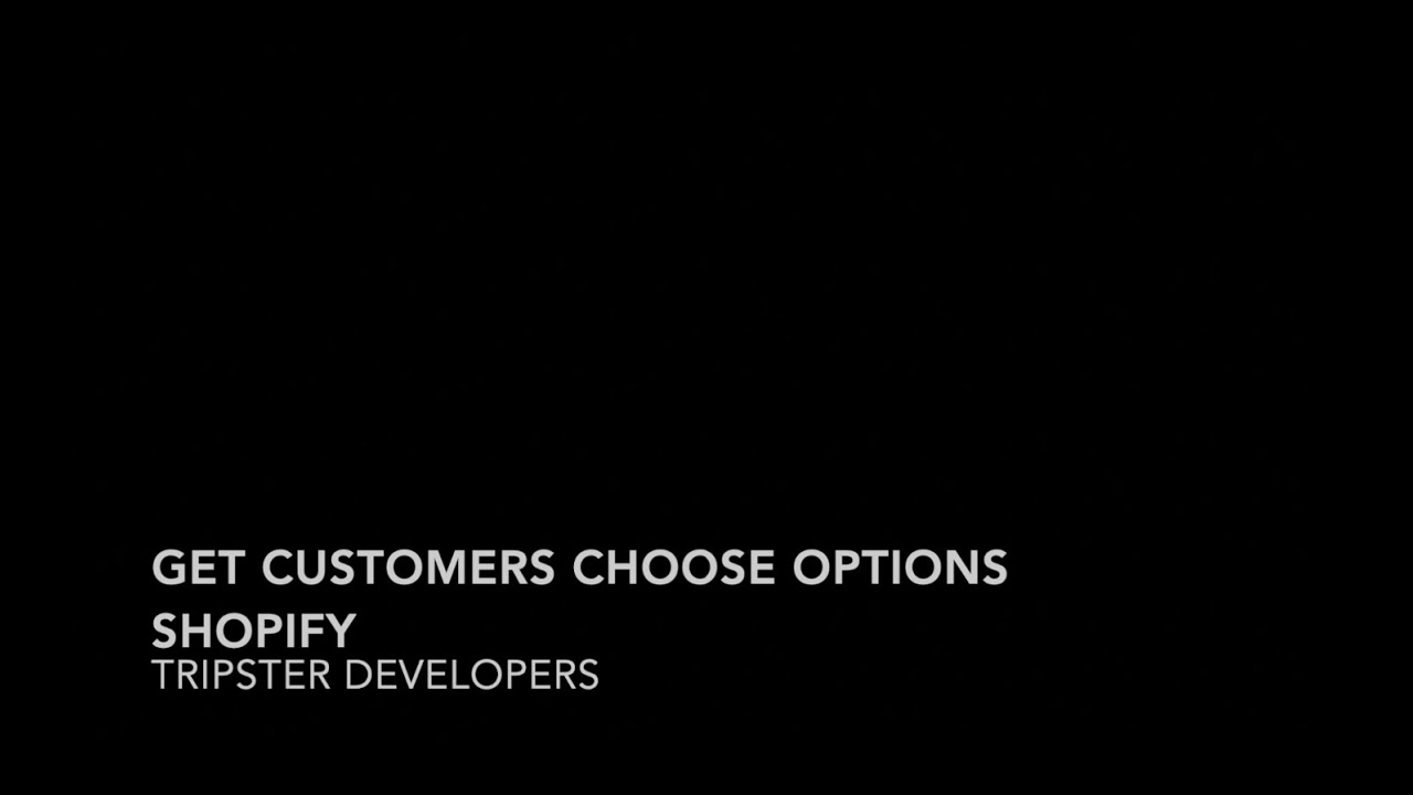 Get Customers To Choose An Option Shopify Product Page Variants Make A Selection Youtube