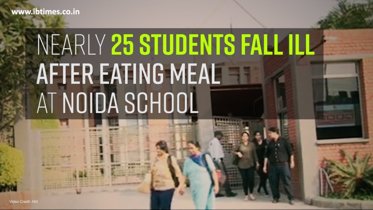 Nearly 25 students fall ill after eating meal