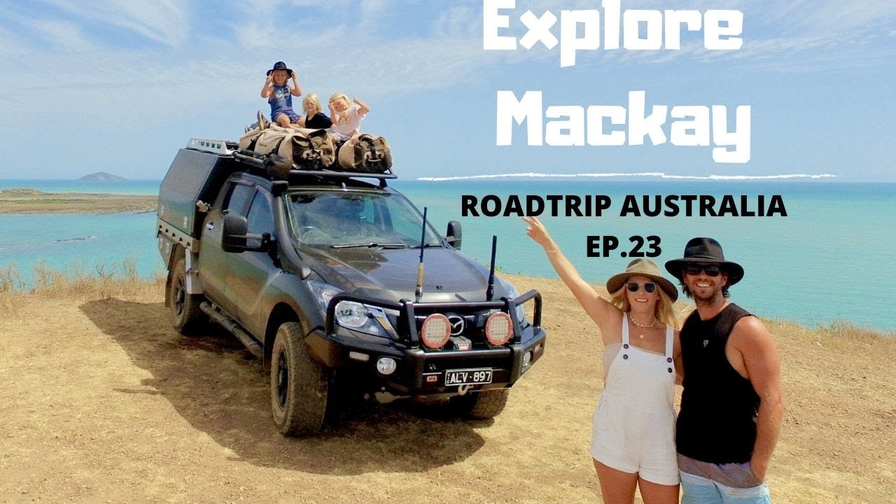 PLATYPUS BEACH & KANGAROOS AT SUNRISE | ROADTRIP AUSTRALIA EP. 23 | We explore Mackay in QLD