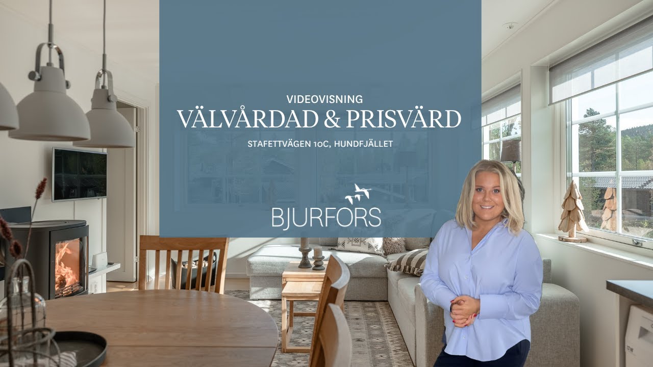 Otroligt välvårdad bostad från 2018 med bastu, braskamin och tre sovrum - 500m glidväg till lift