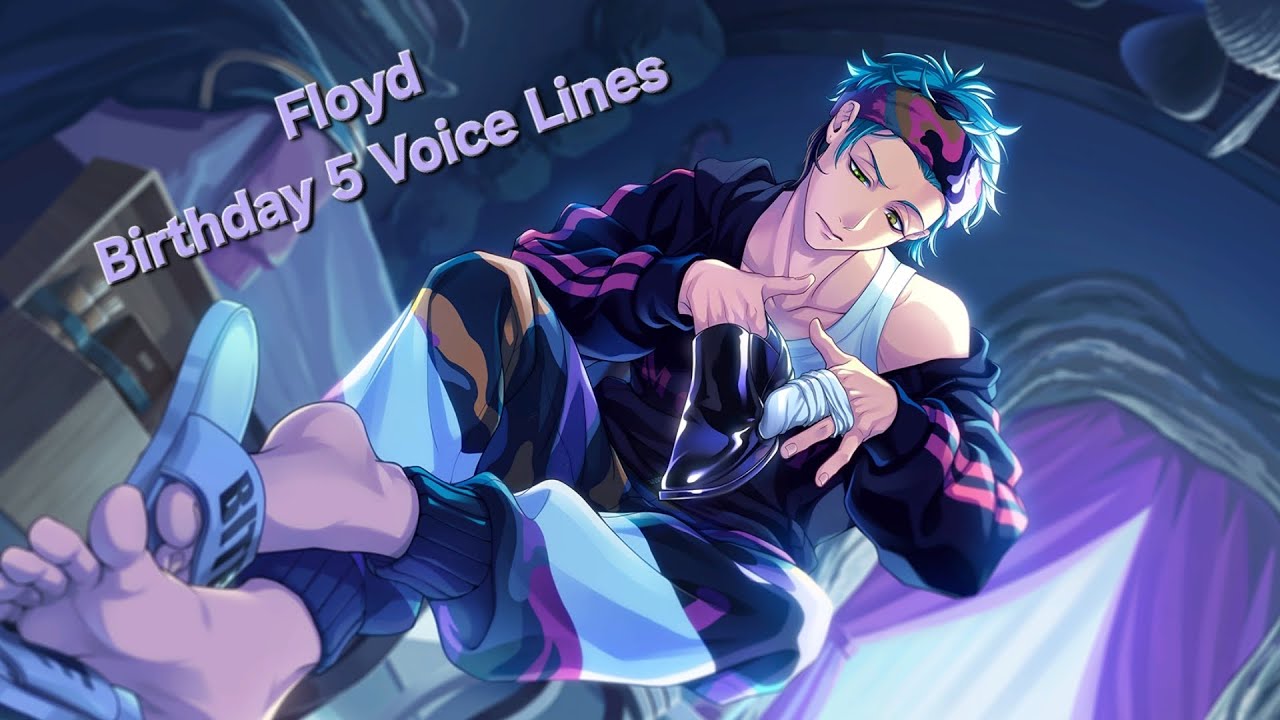 Twisted Wonderland || Floyd Leech ||  Birthday 5 Lines [ENG subs]