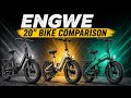 ENGWE 20” E-Bike Showdown! L20 3.0 vs L20 2.0 vs EP-2 3.0