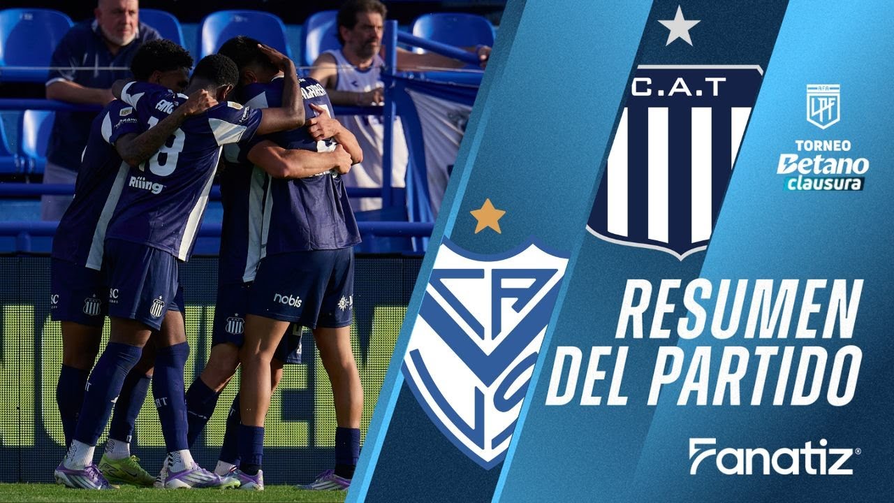 Velez Sarsfield 0 vs 1 Talleres de Cordoba - Resumen del Partido | 