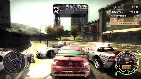 Need for Speed Most Wanted Challenge Series Event 52 on AI mode