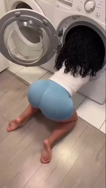 Sexy neighbor help laundry  #shorts #funny #neighbour #keepsupport #laundry