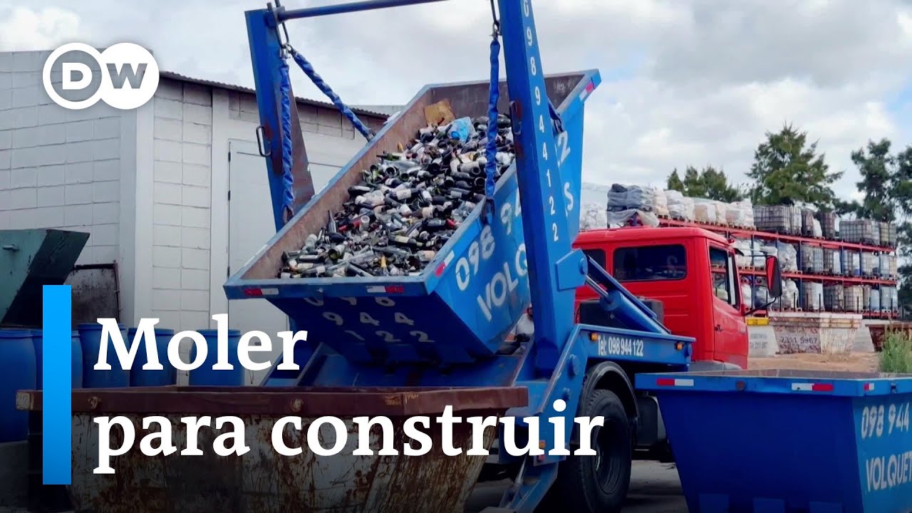 Cómo sustituir la arena con vidrio reciclado