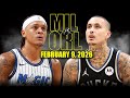 Milwaukee Bucks vs Orlando Magic Full Game Highlights – February 9, 2026 | NBA Season