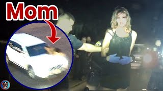 Woman Tries to Steal Car — Mom Rides the Hood to Stop Her