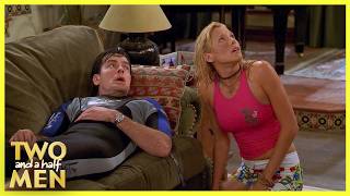 Charlie Tries Surfing For The First Time Two And A Half Men
