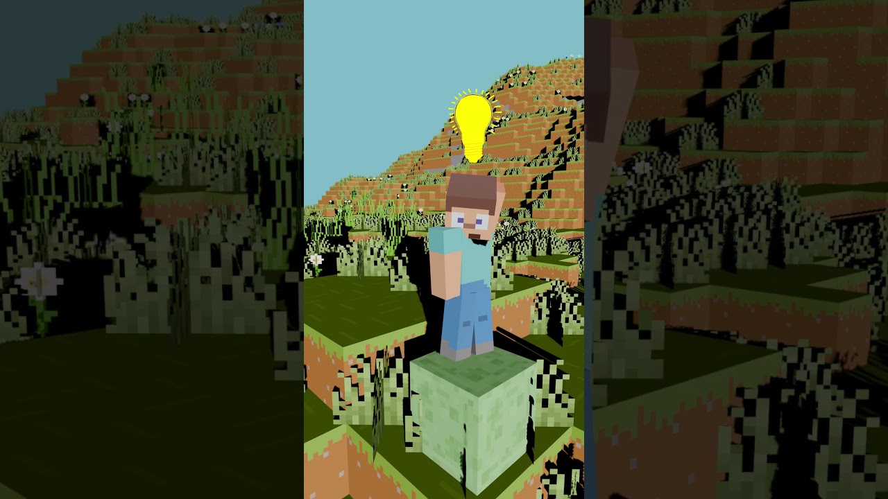 Steve tries Slime Block 