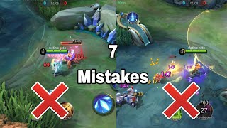7 MISTAKES OF MLBB PLAYER #mobilelegends screenshot 4