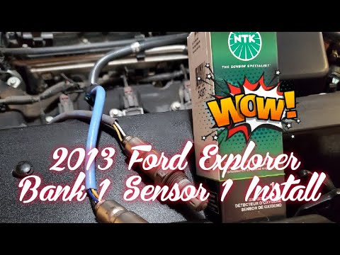 How to: Install Bank 1 Sensor 1 Oxygen Sensor on a 2013 Ford Explorer