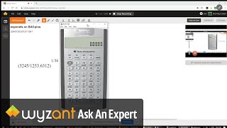 Exponents using the BAII Calculator screenshot 5