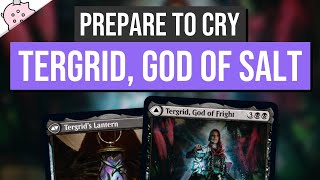 The God Of Salt Tergrid, God Of Fright Overpowered Kaldheim Spoiler Edh Mtg Commander