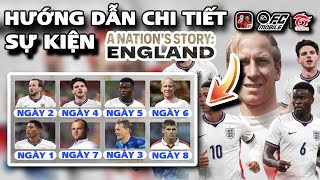 COMPLETE ANSWERS TO THE 'JOURNEY OF ONE NATION - ENGLAND' EVENT IN FC MOBILE VN