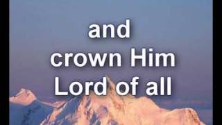 All Hail the power of Jesus Name   Worship Video w lyrics chords