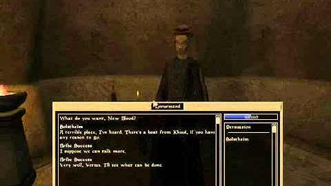Lets Interactively Play Morrowind Part 61 Becoming a Vampire part 3 of 3)