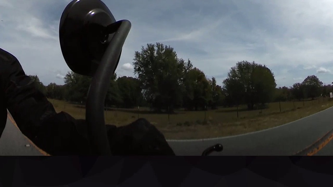 gopro มือสอง Motorcycle Ride, Rural Central Florida 4-15-17 (360 Video)