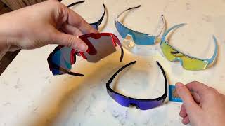 Kids Sports Sunglasses - Great for Baseball and Outdoor Play