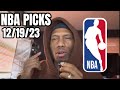 NBA PICKS FOR TODAY 12/19/23 | UPLOADING A VIDEO EVERYDAY ON YOUTUBE FOR 30 DAYS DAY 23 #nba