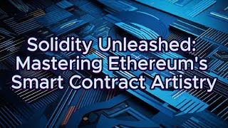 Solidity Unleashed Mastering Ethereum's Smart Contract Artistry