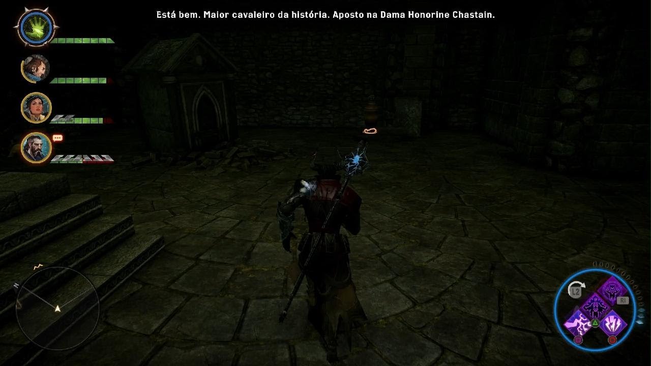 Dragon Age: Inquisition - Inquisitor can't take Varric and Blackwall talking about Jousting anymore