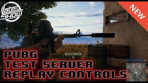 PUBG -  Replay Controls