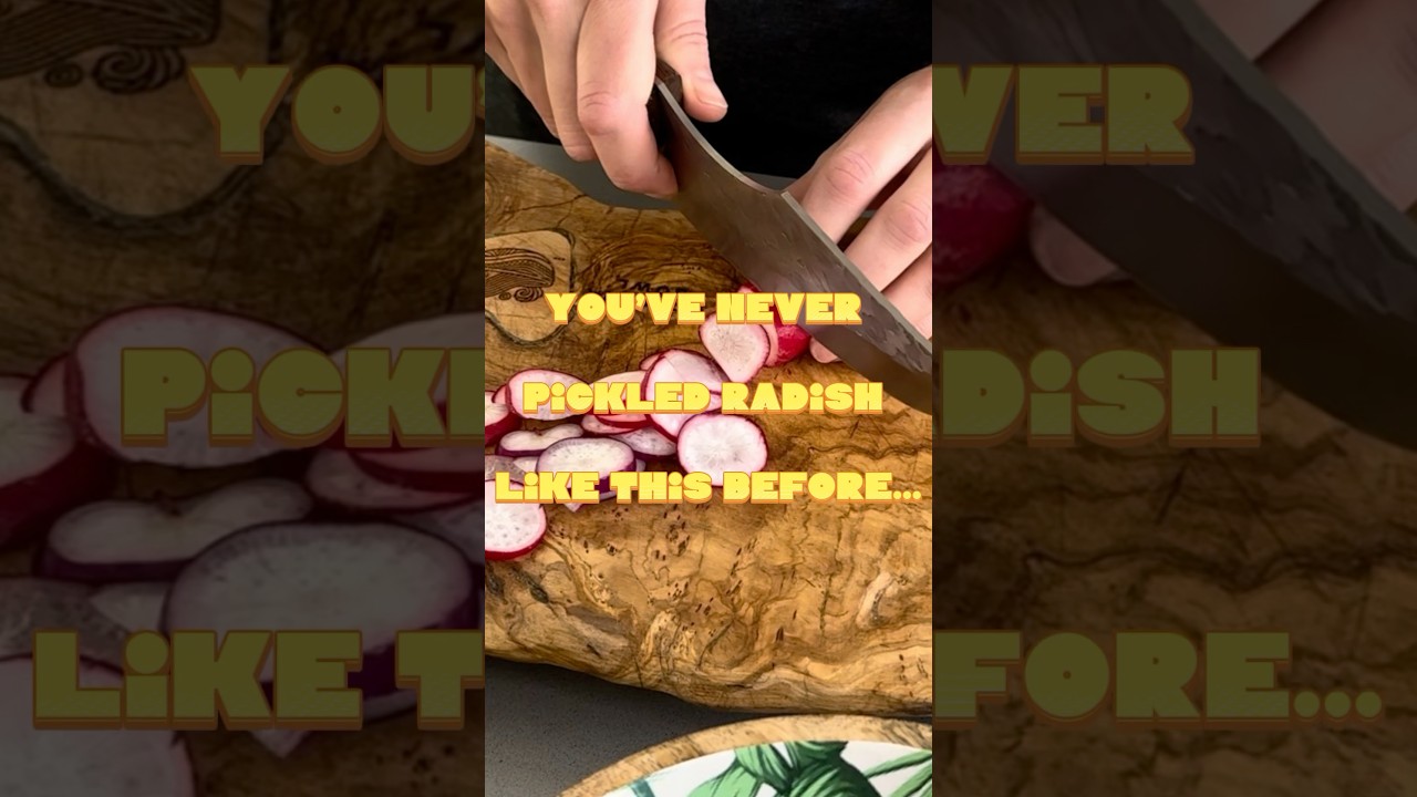 🥥 Tuesday How-To: Coconut & Ginger Pickled Radish – A Tropical Twist for Your Poke Bowl! 🌺