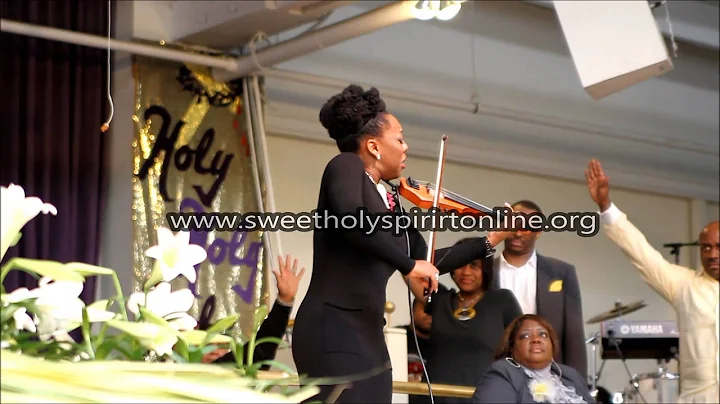Kersten Stevens Gospel Violinist Visits Sweet Holy...