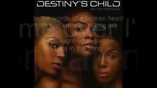 EMOTIONS - Destiny's Child  Lyrics