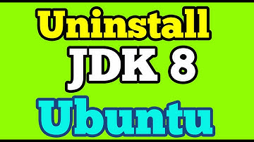 Uninstall Oracle Java Jdk 8 from Ubuntu 14.04 using Terminal