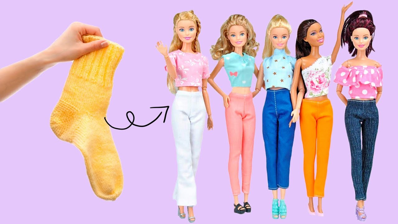 Coisas que Gosto  Sewing barbie clothes, Barbie clothes, Diy