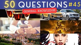 The General Knowledge Quiz #45 ¦ 50 Trivia Questions - Pub Quiz