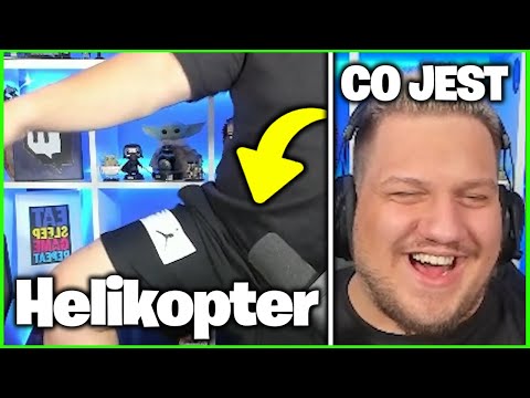 GRUBEMU ODWALIŁO... XD - HELIKOPTER NA STREAMIE | Live Shoty #9