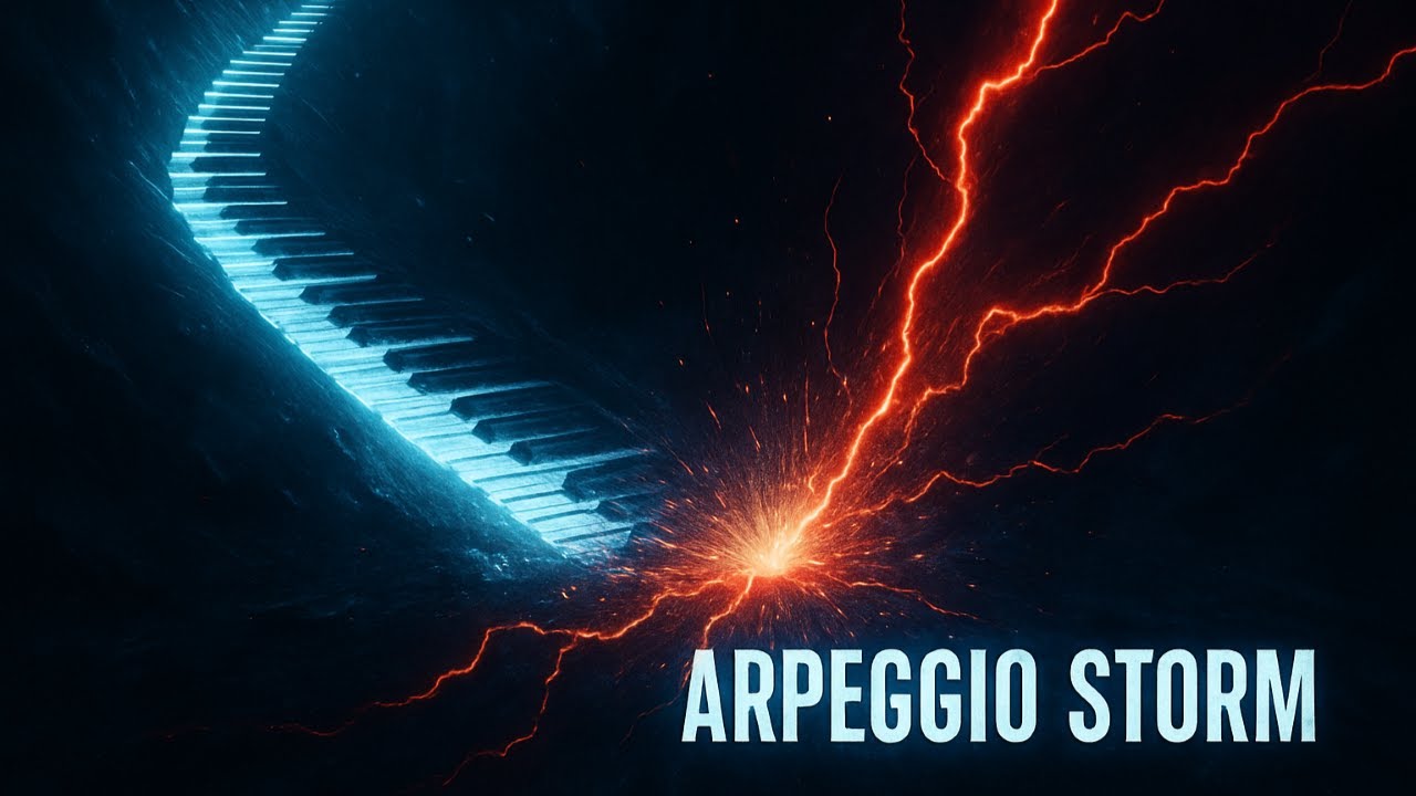 Arpeggio Storm — Classical Piano × Hard Rock Hybrid Instrumental