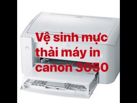 Video: Cách Làm Sạch Hộp Mực Thải Canon