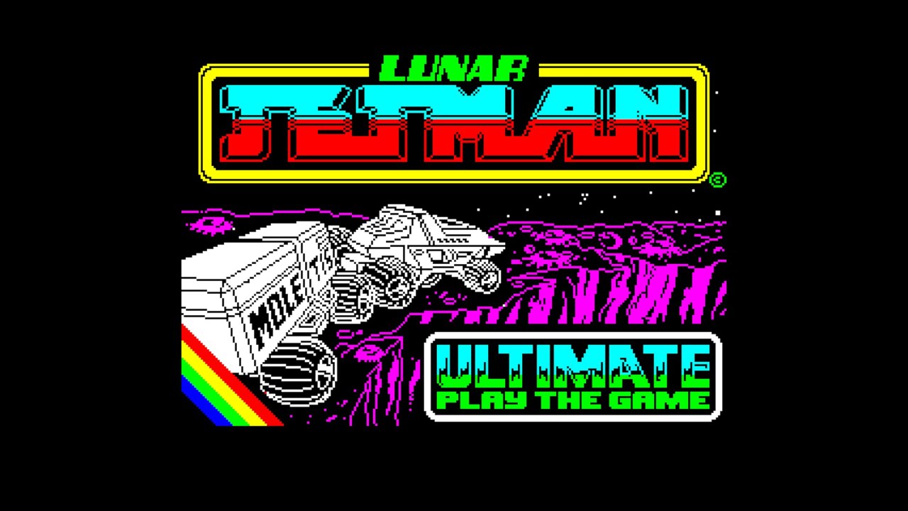 №025 🚀 Lunar Jetman (ZX Spectrum, 1983)