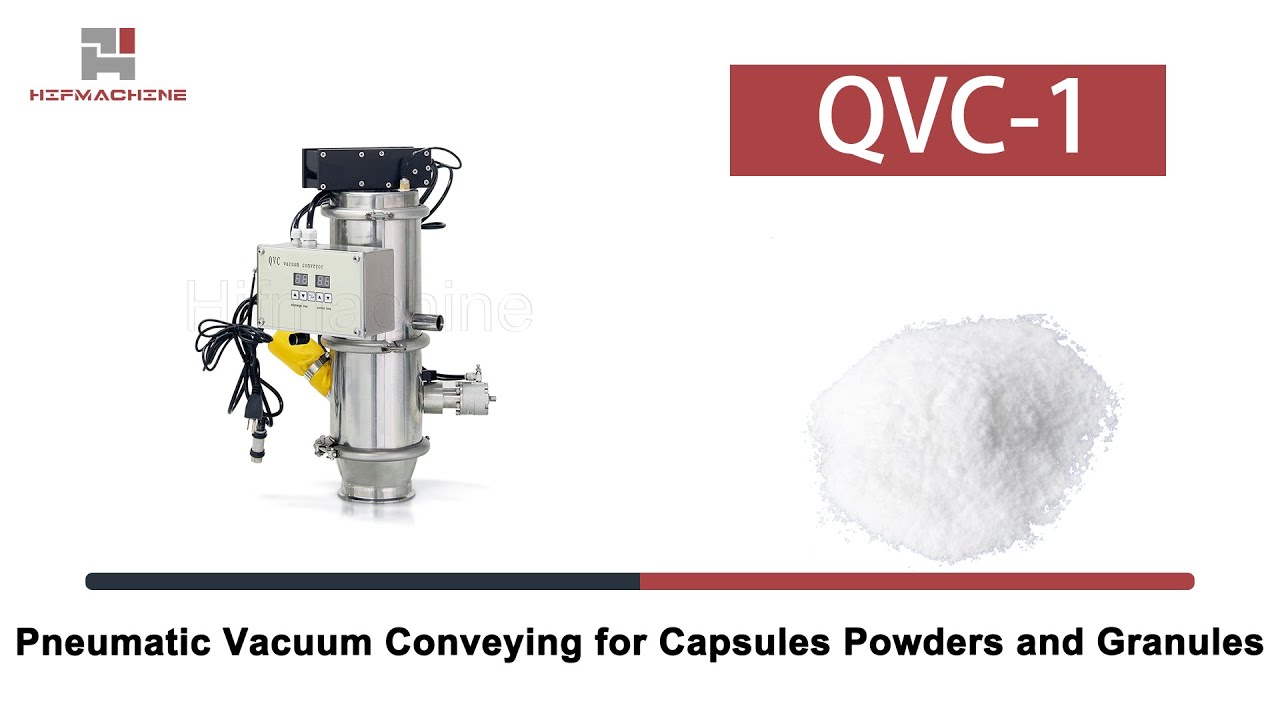 QVC Pneumatic Vacuum Conveying for Capsules Powders and Granules