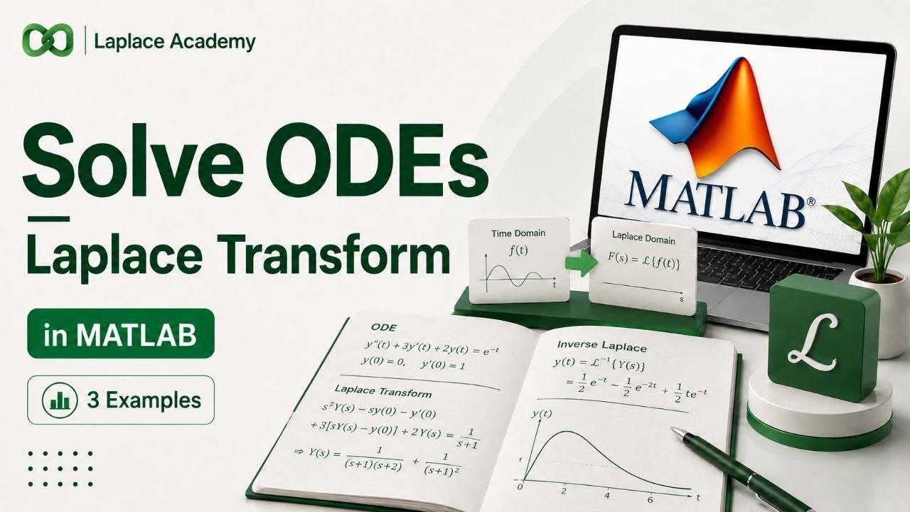 How to Solve Differential Equations Using Laplace Transform in MATLAB ...