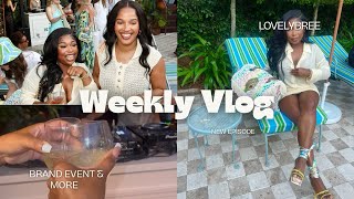My First Brand Event + Weekly Vlog + Dinner + Graduation Party + Kurt Geiger +Lip Combo Tutorial 