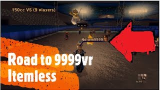 Road to 9999vr itemless ft. Zilla (Episode 3) | Mario Kart Wii