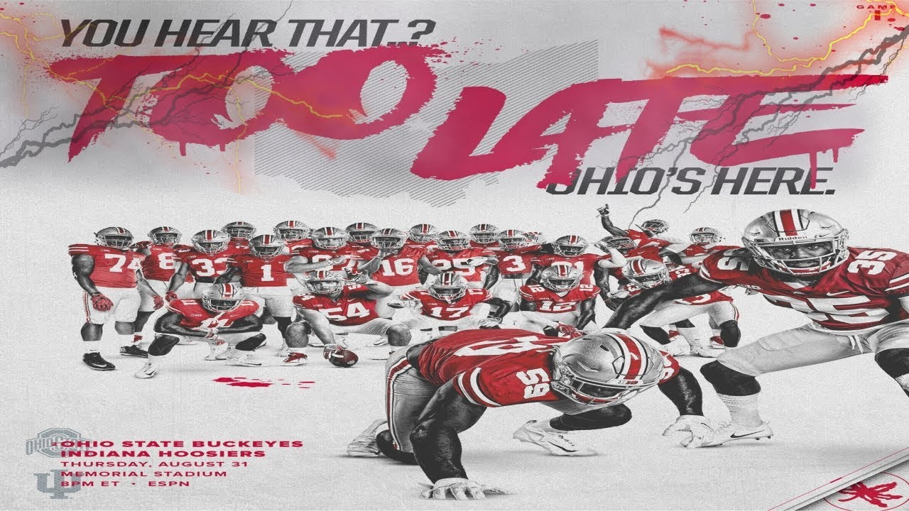 Ohio State Buckeyes Vs Indiana Hoosiers || Week 1 Pump Up || "No ...