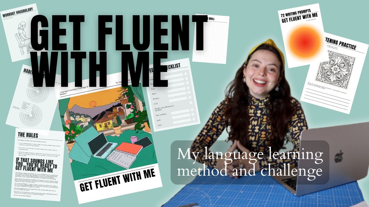 Fluent Language Learning Get Fluent With Me - Language Learning Planner & Challenge - YouTube
